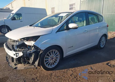 2013 Ford C-Max Hybrid Sel from USA, damaged, VIN 1FADP5BU2DL552717